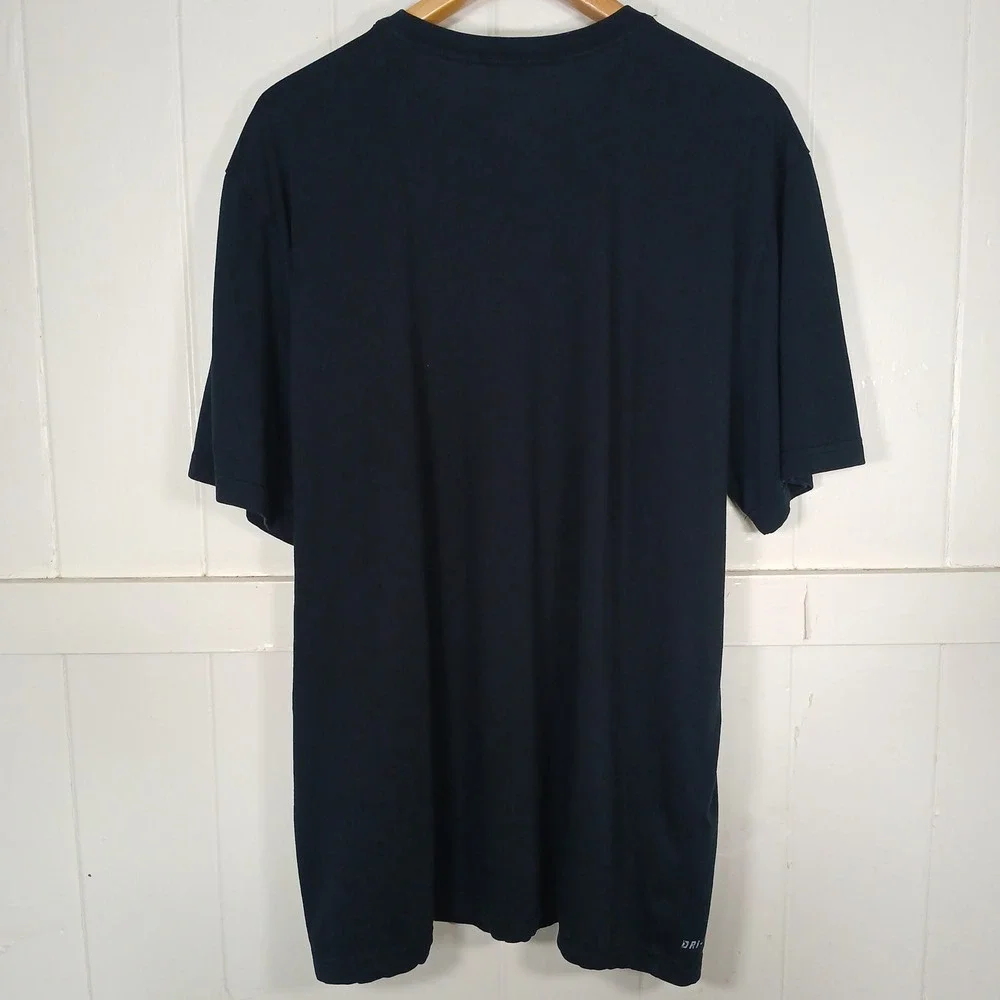 Nike Kobe Bryant T-Shirt Mens 2XL Navy Blue Dri-FIT Mamba Graphic Tee 522867-010